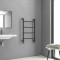 Θερμαντικό σώμα μπάνιου Μαύρο DESIGN 6 93×560×900mm