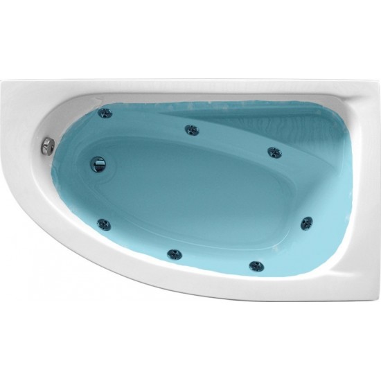 Μπανιέρα Γωνιακή Sirene Marina MAR16090W R ένθετη ή με ποδιά 160 x 90 Μπανιέρα Γωνιακή Sirene Marina MAR16090W R ένθετη ή με ποδιά 160 x 90