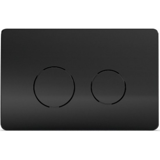 Πλακέτα Χειρισμού Wisa Easy Touch Διπλή Κυκλική F099-400 Μαύρη Πλακέτα Χειρισμού Wisa Easy Touch Διπλή Κυκλική F099-400 Μαύρη