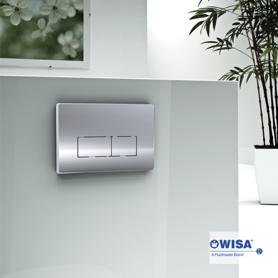 Πλακέτα Χειρισμού Key Wisa Easy Touch Διπλή F092-100 Χρωμέ Πλακέτα Χειρισμού Key Wisa Easy Touch Διπλή F092-100 Χρωμέ