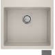 Νεροχύτης Γρανιτένιος Sanitec Ultra Granite 816 (50X50) Pietra (Γκρι) Βαρέως Τύπου με 1 Μεγάλη Γούρνα