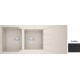 Νεροχύτης Γρανιτένιος Ένθετος Sanitec Ultra Granite 801 2B 1D (116X50) Grafite (Ανθρακί-Μαύρο) Βαρέως Τύπου με 2 Γούρνες και Μαξιλάρι Νεροχύτης Γρανιτένιος Ένθετος Sanitec Ultra Granite 801 2B 1D (116X50) Grafite (Ανθρακί-Μαύρο) Βαρέως Τύπου με 2 Γούρνες και Μαξιλάρι