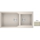 Νεροχύτης Κουζίνας Γρανιτένιος Sanitec Ultra Granite 803 2b (98X50) Ocra με Δύο Ανισομερείς Γούρνες Νεροχύτης Κουζίνας Γρανιτένιος Sanitec Ultra Granite 803 2b (98X50) Ocra με Δύο Ανισομερείς Γούρνες