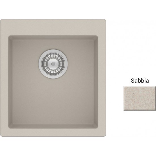 Νεροχύτης Γρανιτένιος Sanitec Ultra Granite 813 45 1B (45X50) Sabbia (Μπεζ) Βαρέως Τύπου με 1 Γούρνα Νεροχύτης Γρανιτένιος Sanitec Ultra Granite 813 45 1B (45X50) Sabbia (Μπεζ) Βαρέως Τύπου με 1 Γούρνα