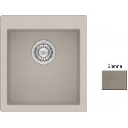 Νεροχύτης Γρανιτένιος Sanitec Ultra Granite 813 45 1B (45X50) Sienna (Καφέ) Βαρέως Τύπου με 1 Γούρνα Νεροχύτης Γρανιτένιος Sanitec Ultra Granite 813 45 1B (45X50) Sienna (Καφέ) Βαρέως Τύπου με 1 Γούρνα