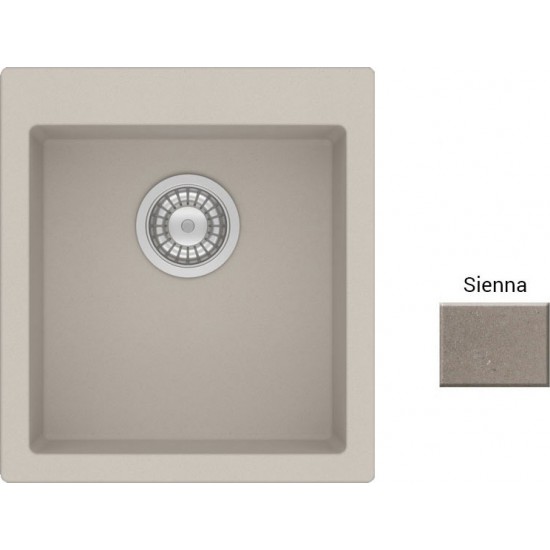 Νεροχύτης Γρανιτένιος Sanitec Ultra Granite 813 45 1B (45X50) Sienna (Καφέ) Βαρέως Τύπου με 1 Γούρνα Νεροχύτης Γρανιτένιος Sanitec Ultra Granite 813 45 1B (45X50) Sienna (Καφέ) Βαρέως Τύπου με 1 Γούρνα