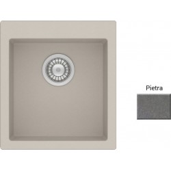 Νεροχύτης Γρανιτένιος Sanitec Ultra Granite 813 45 1B (45X50) Pietra (Γκρι) Βαρέως Τύπου με 1 Γούρνα Νεροχύτης Γρανιτένιος Sanitec Ultra Granite 813 45 1B (45X50) Pietra (Γκρι) Βαρέως Τύπου με 1 Γούρνα