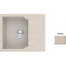 Νεροχύτης Γρανιτένιος Sanitec Ultra Granite Τετραγωνισμένος 812 (60X50) Sabbia (Μπεζ) Βαρέως Τύπου με 1 Γούρνα και Μαξιλάρι Νεροχύτης Γρανιτένιος Sanitec Ultra Granite Τετραγωνισμένος 812 (60X50) Sabbia (Μπεζ) Βαρέως Τύπου με 1 Γούρνα και Μαξιλάρι