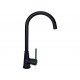 Μπαταρία Κουζίνας Πάγκου Ψηλή Viospiral Line 00-2089/B Black Matt