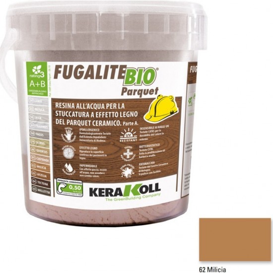 Στόκος Kerakoll Fugalite Bio Parquet 62 Milicia 3kg Στόκος Kerakoll Fugalite Bio Parquet 62 Milicia 3kg
