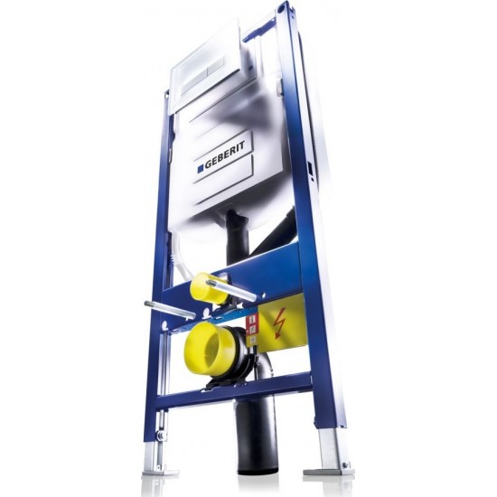 Καζανάκι Εντοιχιζόμενο GEBERIT Sigma Για Κρεμαστές Λεκάνες 111.796.00.1 Ένθετο ή Επίτοιχο σε γυψοσανίδα