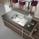 Ένθετος Νεροχύτης 78x50cm Inox Σατινέ Λείος Fortinox Valley 25105 Ένθετος Νεροχύτης 78x50cm Inox Σατινέ Λείος Fortinox Valley 25105
