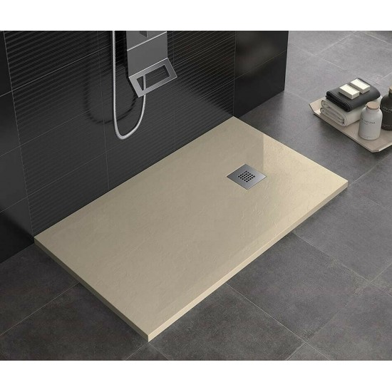 Ντουζιέρα Τετράγωνη Karag Pietra 90X90 Cream Ντουζιέρα Τετράγωνη Karag Pietra 90X90 Cream