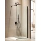 Διαχωριστικό Ντουζιέρας Tema Free 70x195cm Walk-In Black Matt Διαχωριστικό Ντουζιέρας Tema Free 70x195cm Walk-In Black Matt