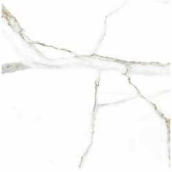 Πλακάκι Calacata Century Karag 60x60 A' Full Lapato Γυαλιστερό Μαρμαριζέ Λευκό