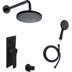 Εντοιχιζόμενο Σετ Ντουζ Andare WNW33R98PASET Karag Μαύρη Ματ