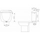 Καζανάκι Rondo Siamp Universal 33201-S1 Χαμηλής Πίεσης Λευκό Διπλής Ροής Καζανάκι Rondo Siamp Universal 33201-S1 Χαμηλής Πίεσης Λευκό Διπλής Ροής
