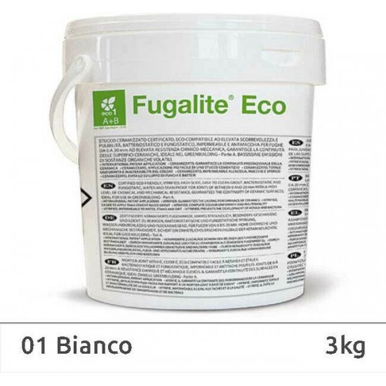 Στόκος Kerakoll Fugalite 01 White 3kg Στόκος Kerakoll Fugalite 01 White 3kg