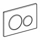Πλακέτα Χειρισμού GEBERIT SIGMA 20 Διπλή Κυκλική 115.882.16.1 Μαύρο Ματ Πλακέτα Χειρισμού GEBERIT SIGMA 20 Διπλή Κυκλική 115.882.16.1 Μαύρο Ματ