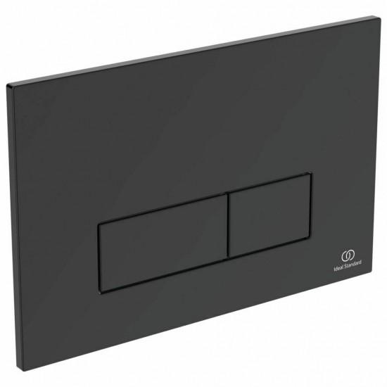 Πλακέτα Χειρισμού Ideal Standard ProSys Oleas M2 R0121Α6 Μαύρη Ματ Διπλή Τετράγωνη Πλακέτα Χειρισμού Ideal Standard ProSys Oleas M2 R0121Α6 Μαύρη Ματ Διπλή Τετράγωνη