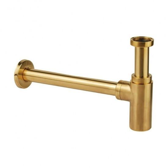 Σιφών νιπτήρος Armando Vicario Brushed Gold 900126-201 