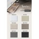 Νεροχύτης Γρανιτένιος Sanitec Ultra Granite 804 (86X50) Ocra Βαρέως Τύπου με 2 Ανισομερείς Γούρνες 