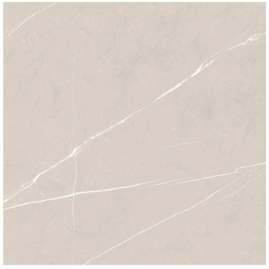 Πλακάκι Cronos Ice Karag 60x60 A' Full Lapato Γυαλιστερό Μαρμαριζέ Μπεζ