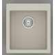 Νεροχύτης Γρανιτένιος Sanitec Ultra Granite 813 45 1B (45X50) Ocra Βαρέως Τύπου με 1 Γούρνα
