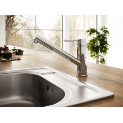 Μπαταρία Κουζίνας Πάγκου Χαμηλή Περιστροφική Ferro Fiesta BF14 Χρωμέ