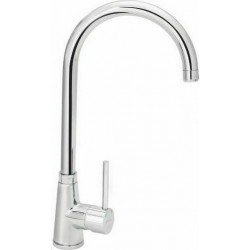 Μπαταρία Κουζίνας Πάγκου Ψηλή Viospiral Line 00-2089 Χρωμέ