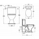Λεκάνη Δαπέδου Ideal Standard Vidima Sangra W911501 Πορσελάνης Λευκή Οριζόντιας Αποχέτευσης με Καζανάκι και Κάλυμμα Λεκάνη Δαπέδου Ideal Standard Vidima Sangra W911501 Πορσελάνης Λευκή Οριζόντιας Αποχέτευσης με Καζανάκι και Κάλυμμα