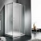 Καμπίνα Ντουζιέρας Ασύμμετρη Γωνιακής Εισόδου 120x80x180cm Starlet Corner Entry CS12080F-100 Fabric Chrome