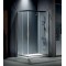 Παραλληλογραμμη Καμπίνα Γωνιακής εισόδου Devon Flow Corner Entry CF7090C-100 Clean Glass 70x90x195 Chrome