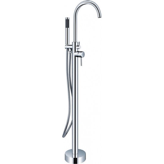 Μπαταρία Λουτρού Επιδαπέδια Artemis Karag S12323 Chrome Μπαταρία Λουτρού Επιδαπέδια Artemis Karag S12323 Chrome