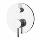 Μίκτης Μπαταρίας Εντοιχισμού 2 Εξόδων Karag Artemis BM34F02C-IN Inox Μίκτης Μπαταρίας Εντοιχισμού 2 Εξόδων Karag Artemis BM34F02C-IN Inox