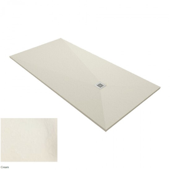 Ντουζιέρα Τετράγωνη Karag Pietra 90X90 Cream Ντουζιέρα Τετράγωνη Karag Pietra 90X90 Cream