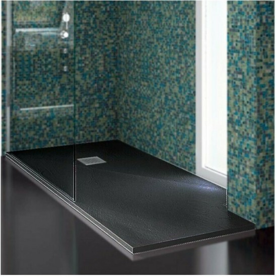 Ντουζιέρα Τετράγωνη Karag Pietra 90X90 Ardesia Ντουζιέρα Τετράγωνη Karag Pietra 90X90 Ardesia