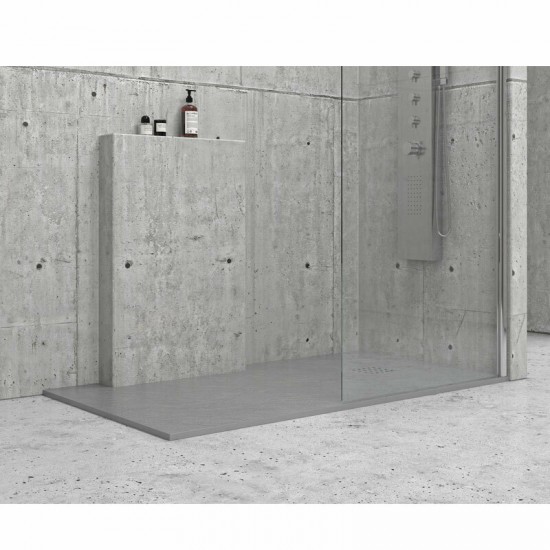 Ντουζιέρα Τετράγωνη Karag Pietra 90X90 Cemento Ντουζιέρα Τετράγωνη Karag Pietra 90X90 Cemento