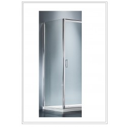 Πλαϊνό Σταθερό Ντουζιέρας Starlet SPS70T-100 Chrome 67-69 X 180εκ. Χρωμέ