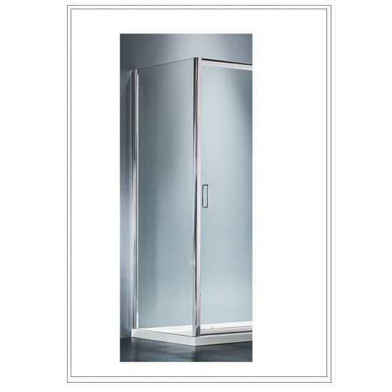 Πλαϊνό Σταθερό Ντουζιέρας Starlet SPS70T-100 Chrome 67-69 X 180εκ. Χρωμέ