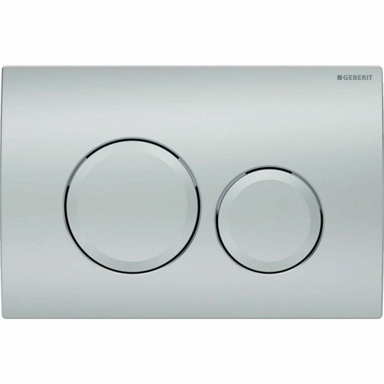Πλακέτα Χειρισμού GEBERIT DELTA 20 Διπλή Κυκλική 115.127.46.1 Inox Ματ Πλακέτα Χειρισμού GEBERIT DELTA 20 Διπλή Κυκλική 115.127.46.1 Inox Ματ