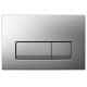 Πλακέτα Χειρισμού GEBERIT DELTA 50 Διπλή 115.119.46.1 Inox Ματ Πλακέτα Χειρισμού GEBERIT DELTA 50 Διπλή 115.119.46.1 Inox Ματ