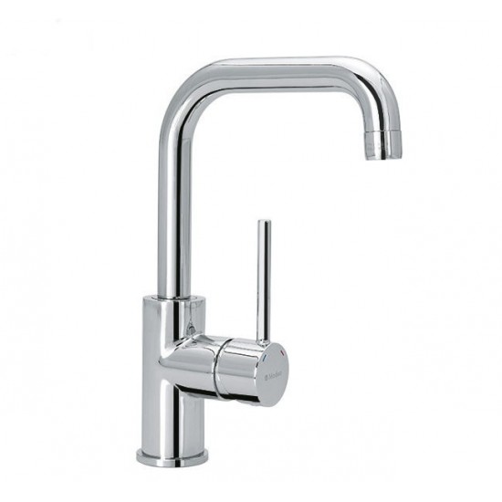 Μπαταρία Νιπτήρα Ψηλή Modea Etna Viospiral με Ψηλό Περιστρεφόμενο Ρουξούνι 00-07008 Χρωμέ