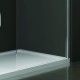 Διαχωριστικό Πάνελ Ντουζιέρας Walkin 1 Karag 140X200cm Clear Glass 8mm Χρωμέ Διαχωριστικό Πάνελ Ντουζιέρας Walkin 1 Karag 140X200cm Clear Glass 8mm Χρωμέ