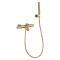 Μπαταρία Λουτρού Θερμοστατική Πλήρες Σετ Αναμεικτική Excel Viento Gold 170135543 Χρυσό