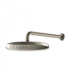 Κεφαλή Ντουζ Με Βραχίονα Armando Vicario Lumiere 800843-410 και 800844-410 Black Brushed