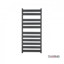 Θερμαντικό Σώμα Λουτρού Thermo Largo LAR12050-400 Black 120x50cm Kcal/h: 514