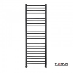Θερμαντικό Σώμα Λουτρού Thermo Bellavia BEL15050-401 Silk Black 150x50cm Kcal/h: 400