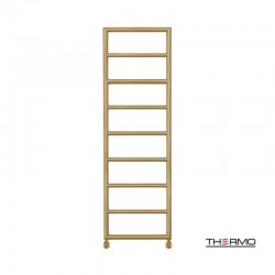 Θερμαντικό Σώμα Λουτρού Thermo Tempo TEM15050-211 Gold Brushed 150x50cm  (400W)