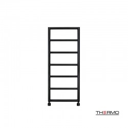 Θερμαντικό Σώμα Λουτρού Thermo Tempo TEM12050-401 Silk Black 120x50cm 